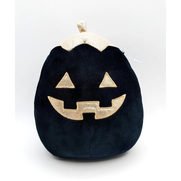 Squishmallows Calio Black Cat, Johan Jack O Lantern & Paige the Pumpkin 8" - Picture 10 of 13